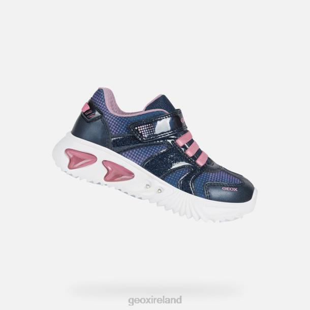 Geox 0ZTB1230 Navy/Fuchsia Assister Girl