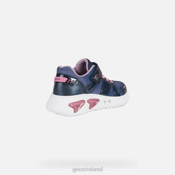 Geox 0ZTB1230 Navy/Fuchsia Assister Girl