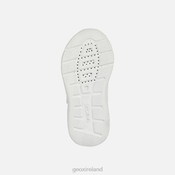 Geox 0ZTB1898 White/Fuchsia Sprintye Girl