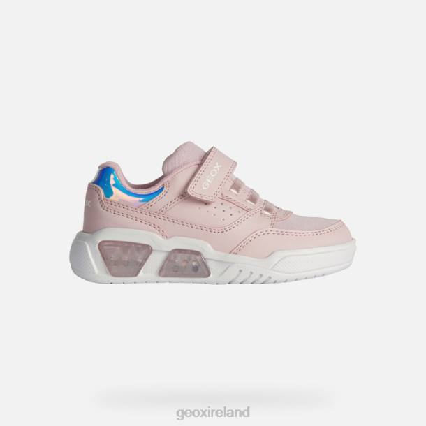 Geox 0ZTB1911 Light Rose/White Illuminus Junior