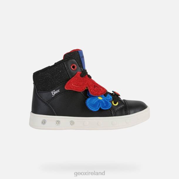 Geox 0ZTB1935 Black/Multicolor Skylin Girl