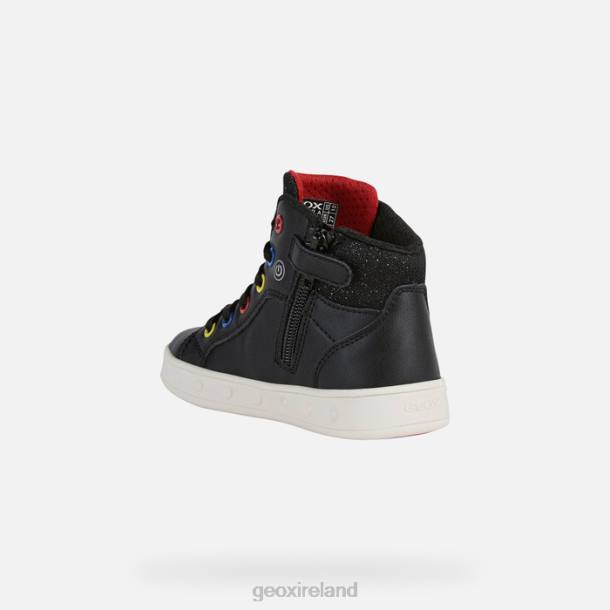 Geox 0ZTB1935 Black/Multicolor Skylin Girl