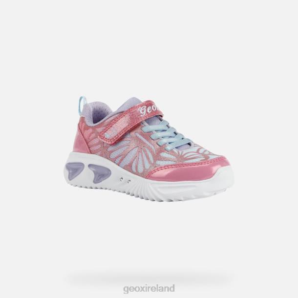 Geox 0ZTB994 Fuchsia/Lilac Assister Girl