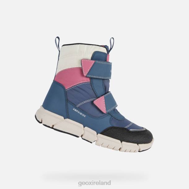 Geox 0ZTB1042 Avio/Fuchsia Flexyper Abx Junior