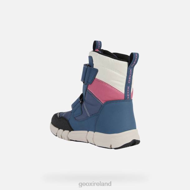 Geox 0ZTB1042 Avio/Fuchsia Flexyper Abx Junior