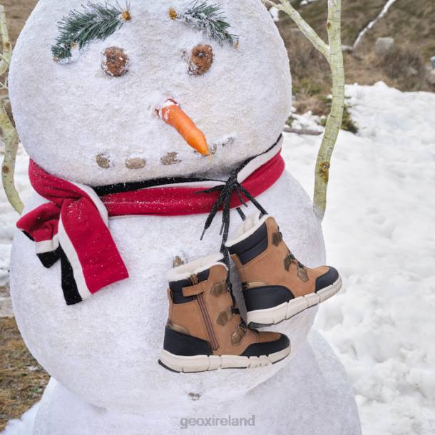 Geox 0ZTB1092 Whisky/Black Flexyper Abx Girl