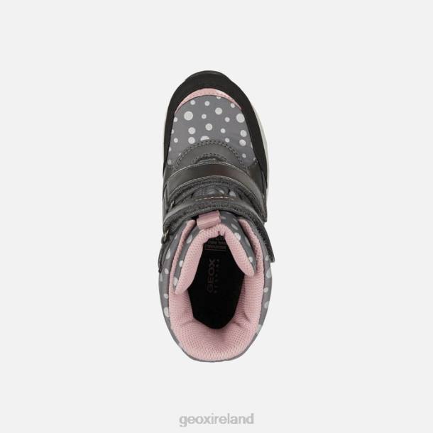 Geox 0ZTB1111 Dark Grey/Rose Sentiero Abx Girl