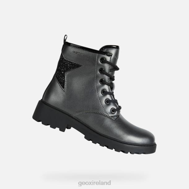 Geox 0ZTB1214 Dark Grey/Black Casey Girl