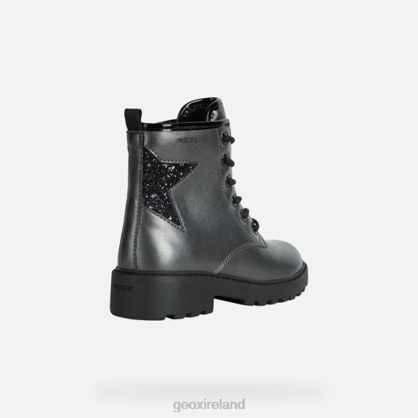 Geox 0ZTB1214 Dark Grey/Black Casey Girl