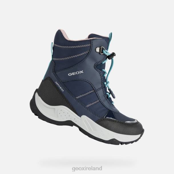 Geox 0ZTB6 Navy/Aqua Sentiero Abx Girl