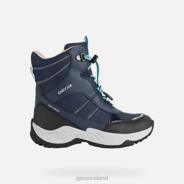 Geox 0ZTB6 Navy/Aqua Sentiero Abx Girl