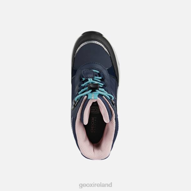 Geox 0ZTB6 Navy/Aqua Sentiero Abx Girl