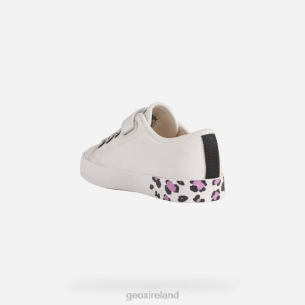 Geox 0ZTB1185 White/Black Ciak Girl