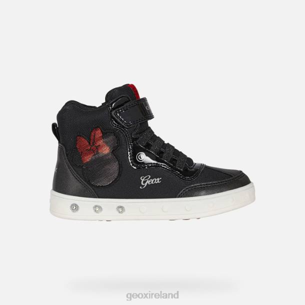Geox 0ZTB1218 Black/Red Skylin Girl