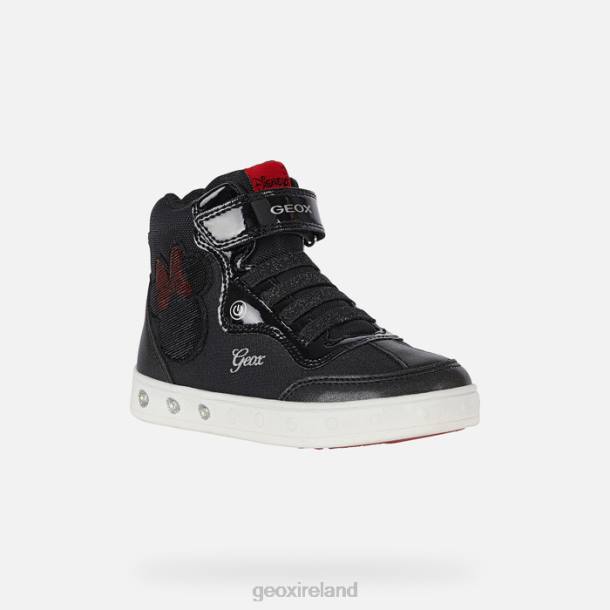 Geox 0ZTB1218 Black/Red Skylin Girl