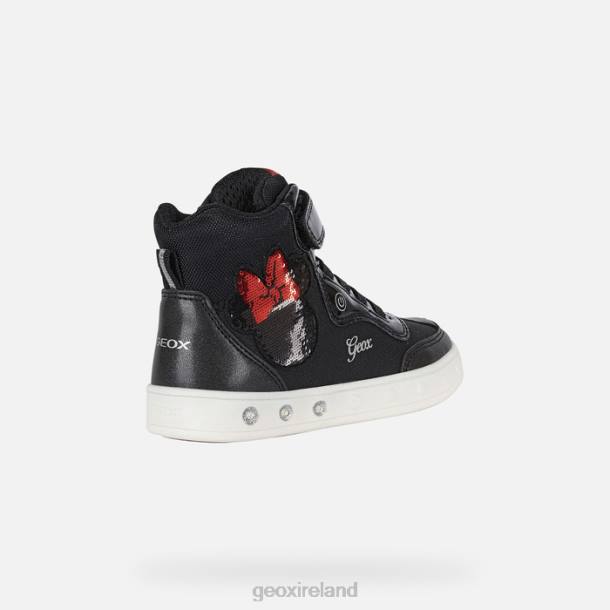 Geox 0ZTB1218 Black/Red Skylin Girl