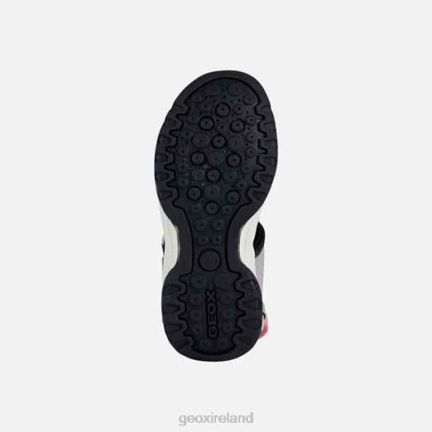 Geox 0ZTB1010 Grey/Black Borealis Girl