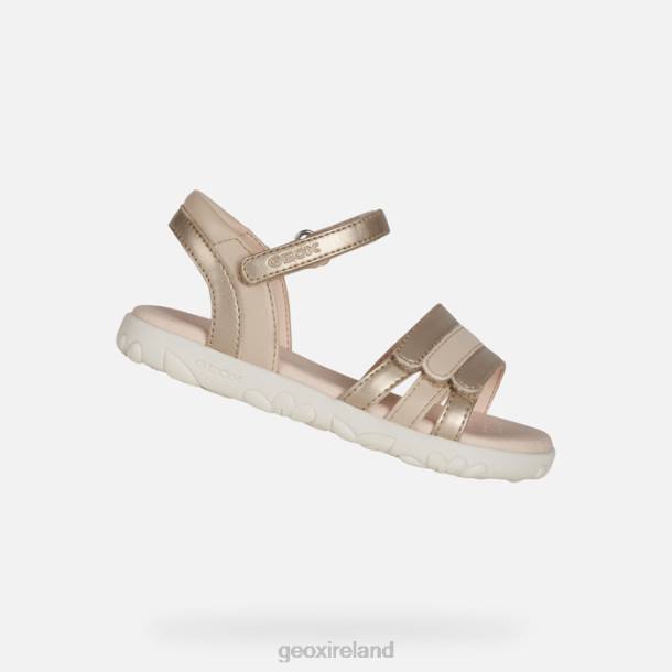 Geox 0ZTB1025 Platinum Sandal Haiti Girl