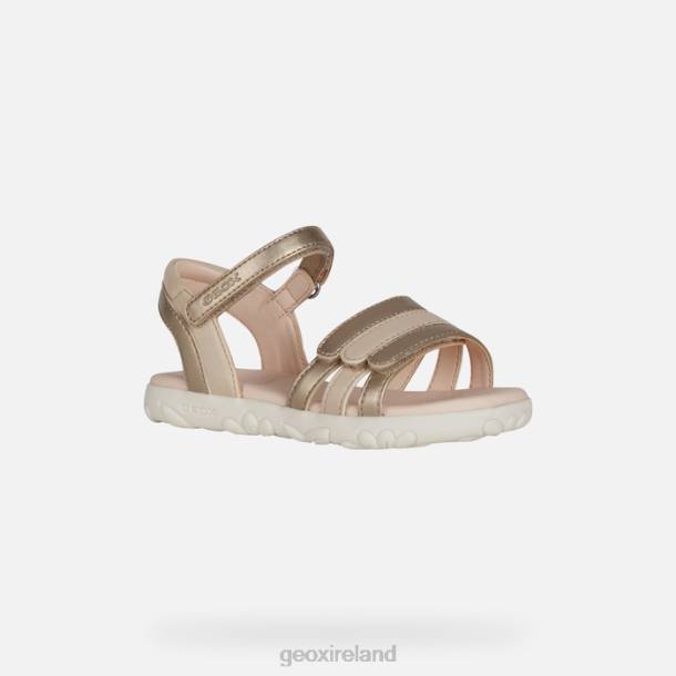 Geox 0ZTB1025 Platinum Sandal Haiti Girl