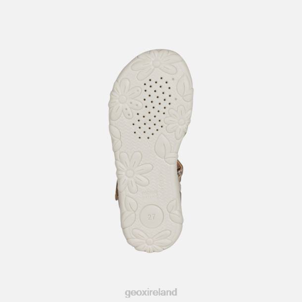 Geox 0ZTB1025 Platinum Sandal Haiti Girl
