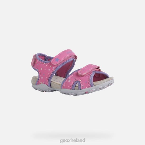 Geox 0ZTB1040 Fuchsia/Lilac Roxanne Girl