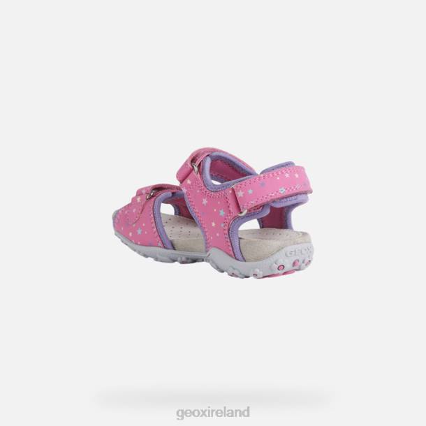 Geox 0ZTB1040 Fuchsia/Lilac Roxanne Girl
