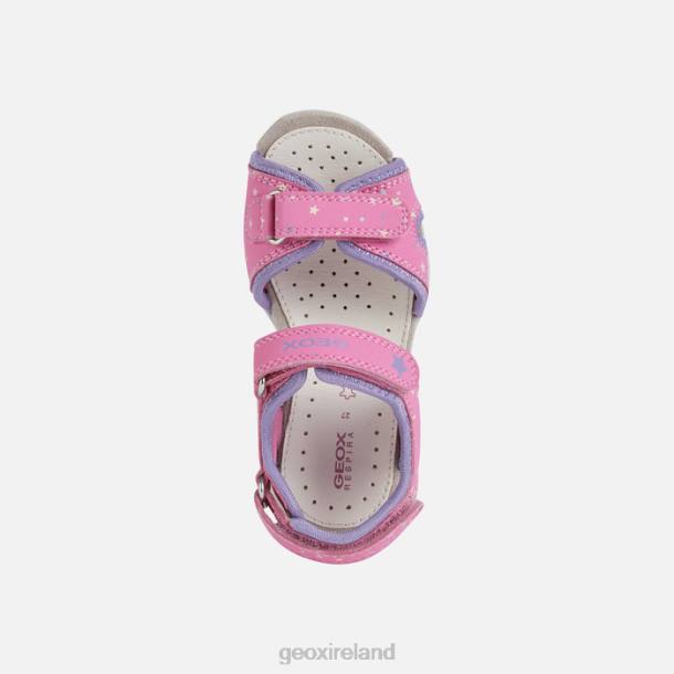 Geox 0ZTB1040 Fuchsia/Lilac Roxanne Girl