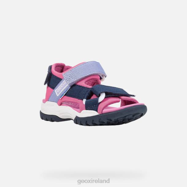 Geox 0ZTB1043 Navy/Fuchsia Borealis Girl