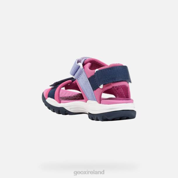 Geox 0ZTB1043 Navy/Fuchsia Borealis Girl