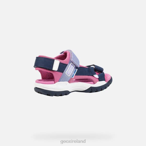 Geox 0ZTB1043 Navy/Fuchsia Borealis Girl