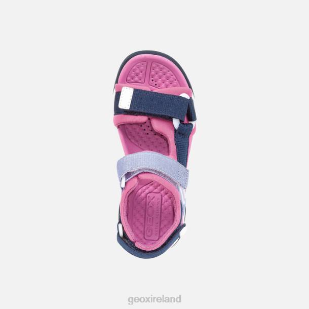 Geox 0ZTB1043 Navy/Fuchsia Borealis Girl