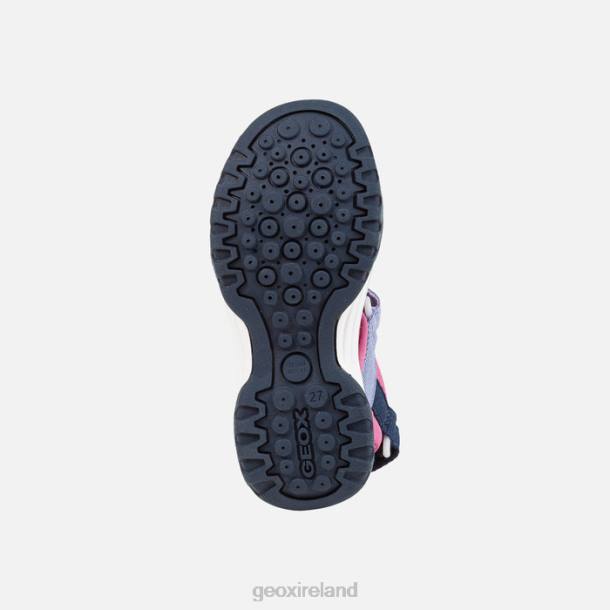 Geox 0ZTB1043 Navy/Fuchsia Borealis Girl