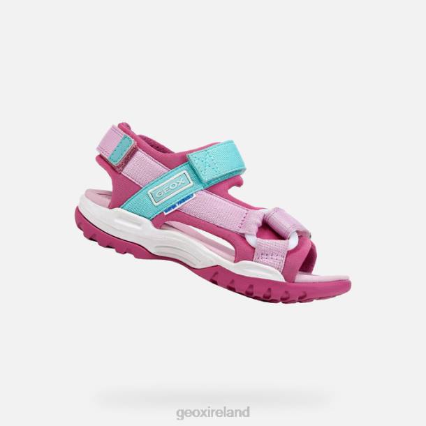 Geox 0ZTB1044 Fuchsia/Pink Borealis Girl
