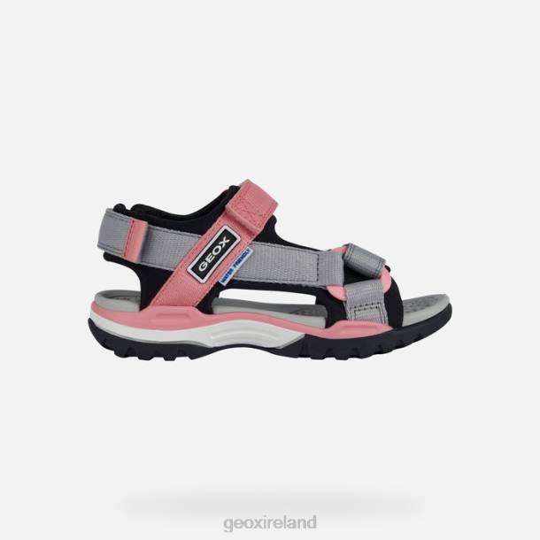 Geox 0ZTB1045 Black/Grey Borealis Girl
