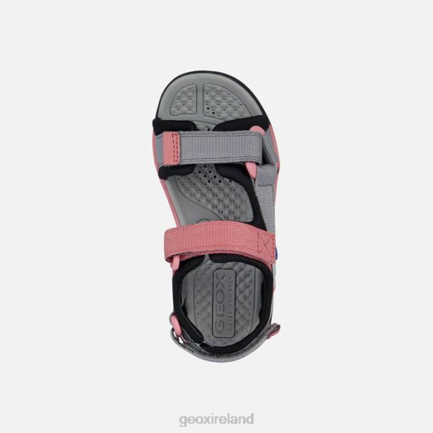 Geox 0ZTB1045 Black/Grey Borealis Girl