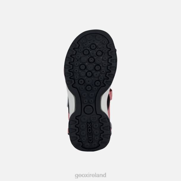 Geox 0ZTB1045 Black/Grey Borealis Girl