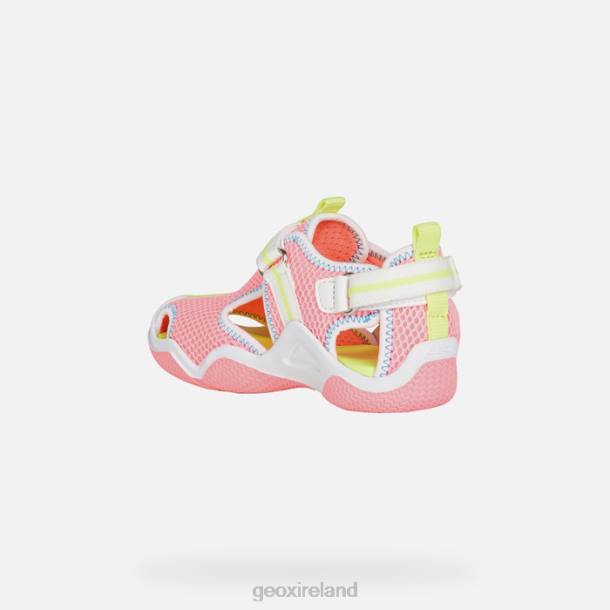 Geox 0ZTB1047 Fluo Fuchsia/White Wader Junior