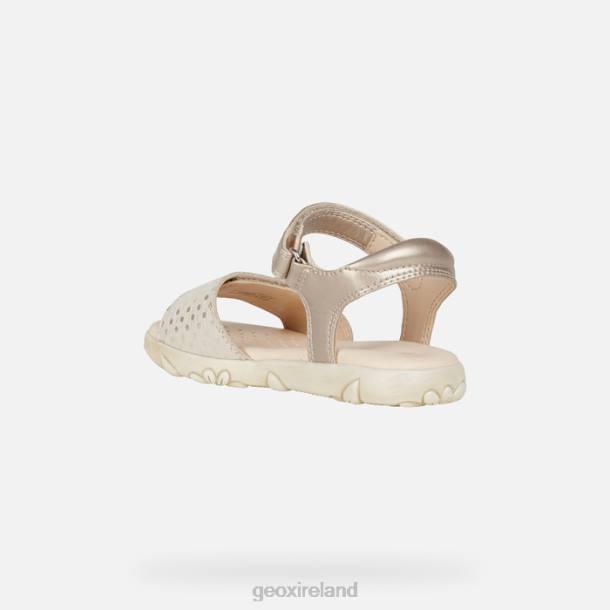Geox 0ZTB1055 Beige Sandal Haiti Girl