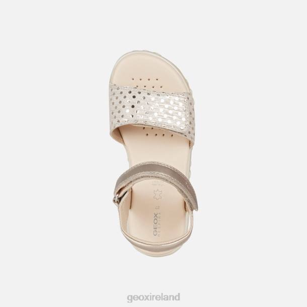 Geox 0ZTB1055 Beige Sandal Haiti Girl