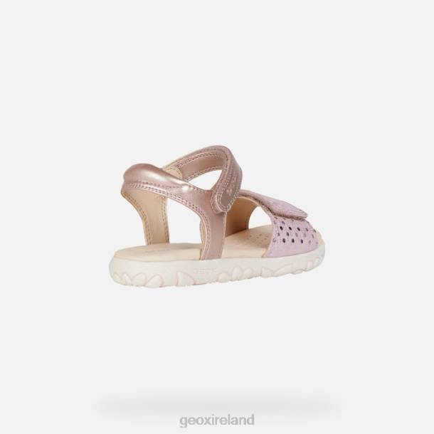 Geox 0ZTB1059 Antique Rose Sandal Haiti Girl