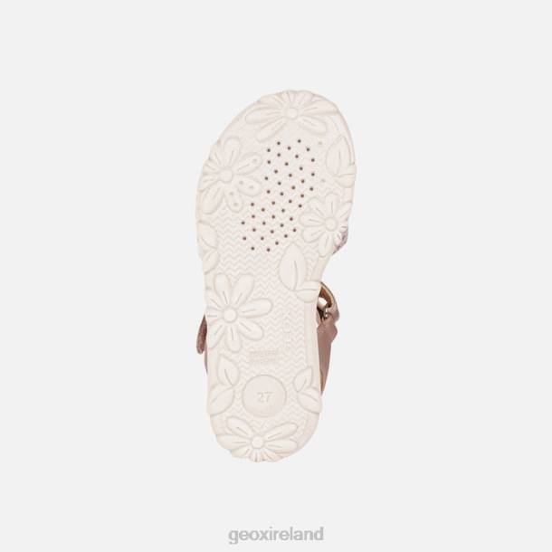 Geox 0ZTB1059 Antique Rose Sandal Haiti Girl