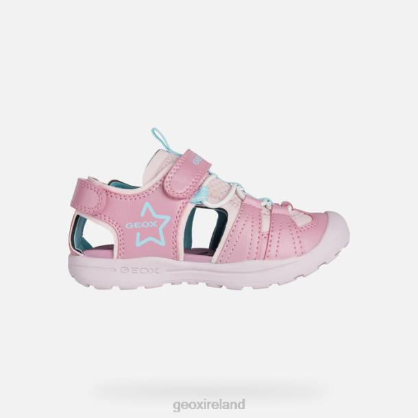 Geox 0ZTB1070 Pink/Aqua Vaniett Girl