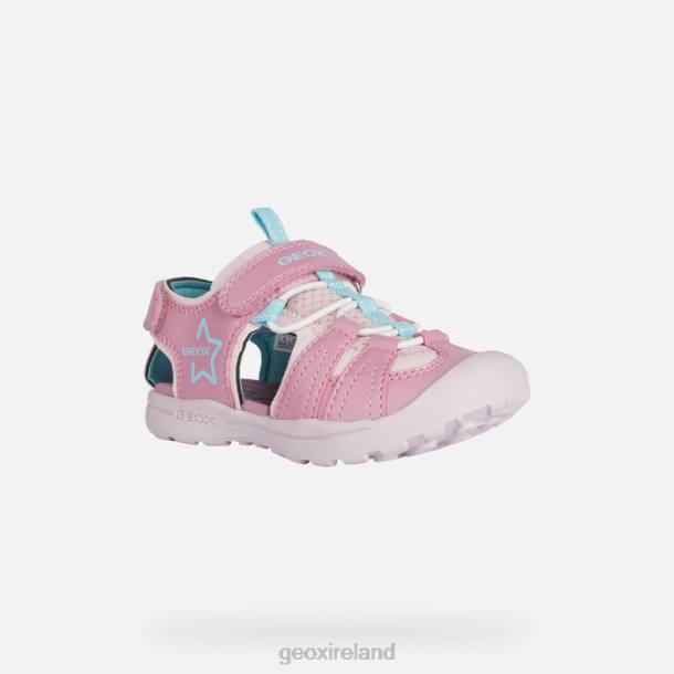 Geox 0ZTB1070 Pink/Aqua Vaniett Girl