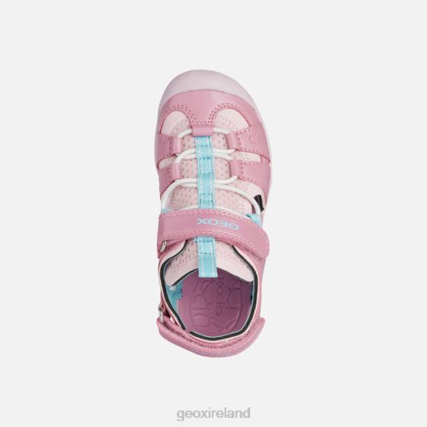 Geox 0ZTB1070 Pink/Aqua Vaniett Girl