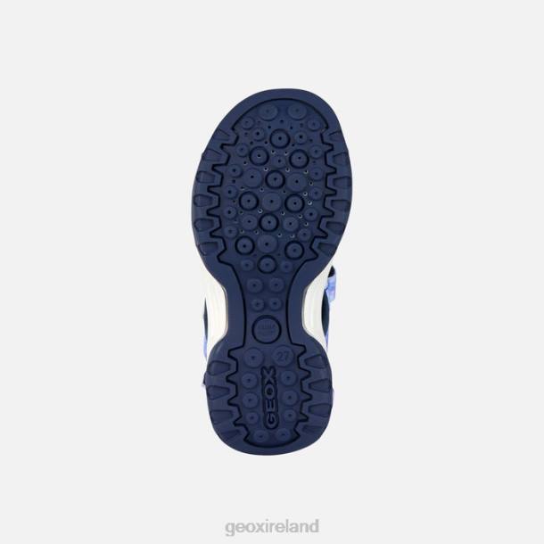 Geox 0ZTB1078 Navy/Violet Borealis Girl