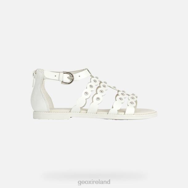 Geox 0ZTB1105 White Sandal Karly Girl