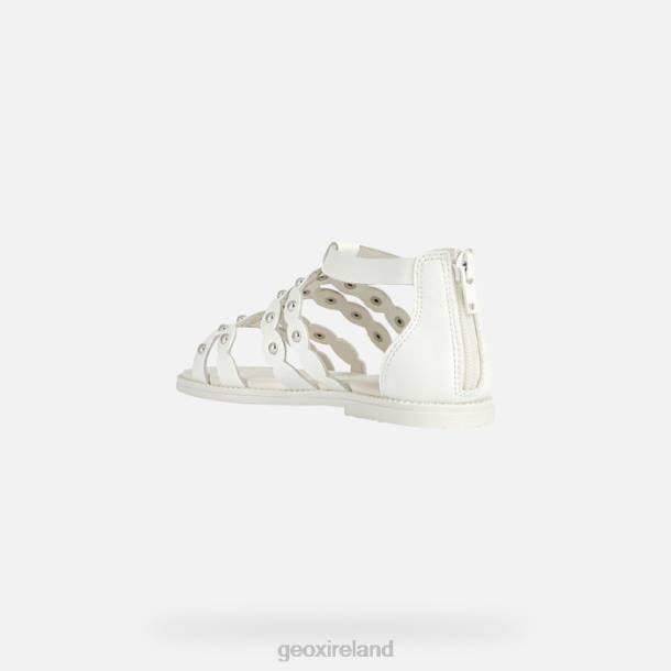 Geox 0ZTB1105 White Sandal Karly Girl