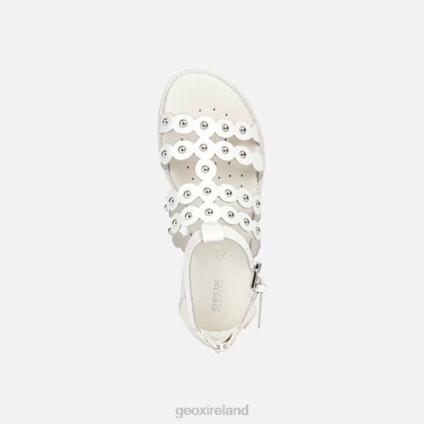 Geox 0ZTB1105 White Sandal Karly Girl