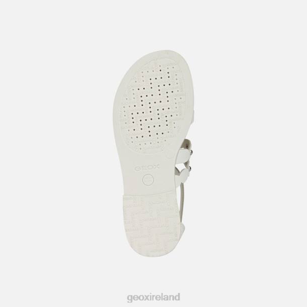 Geox 0ZTB1105 White Sandal Karly Girl