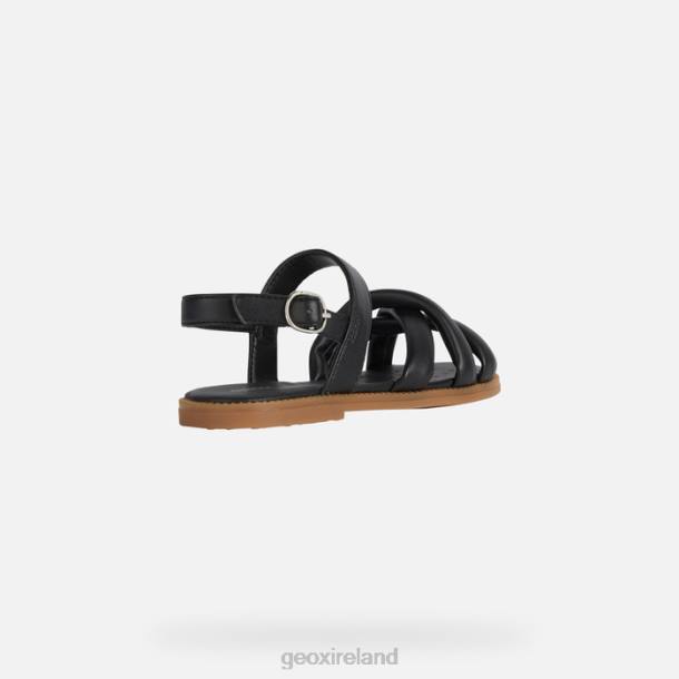 Geox 0ZTB1107 Black Sandal Karly Girl